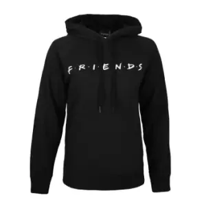 Image of Logo Mania Titles Logo Hoodie - Black