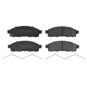 Image of Brake Pad set 16624 by Febi Bilstein Front Axle