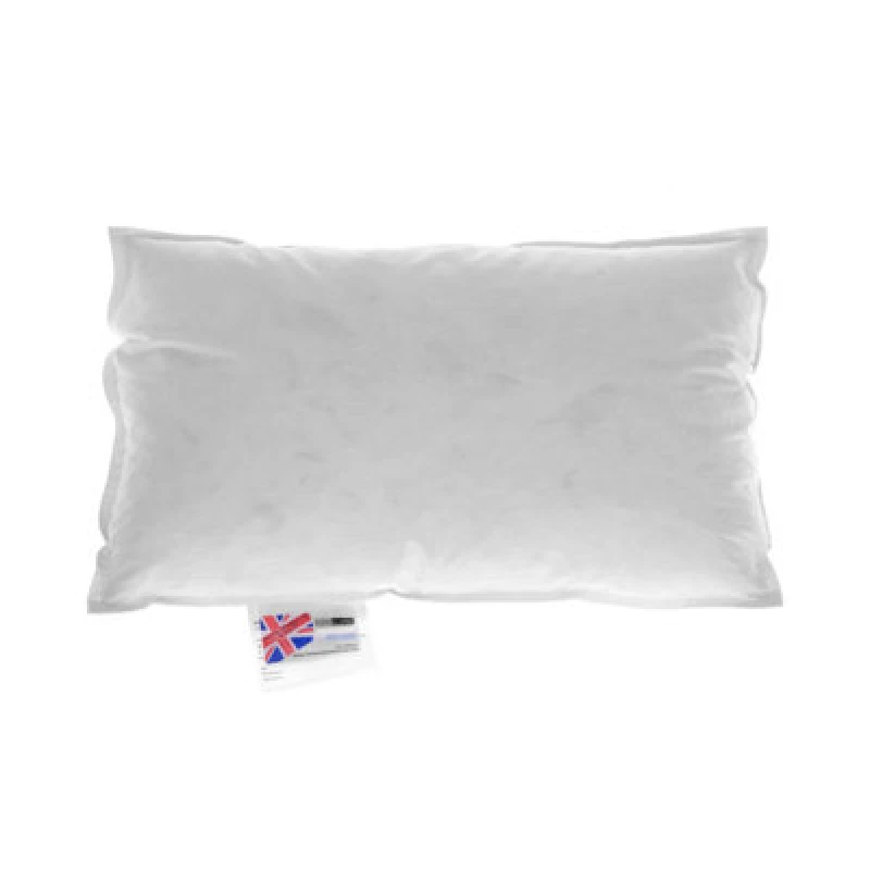 Image of Homescapes Duck Feather And Down Cushion Pad Inner Insert Filler 50 X 30 Cm (20 X 12")