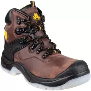 Image of Amblers FS197 Unisex Waterproof Safety Boots (10 UK) (Brown) - Brown