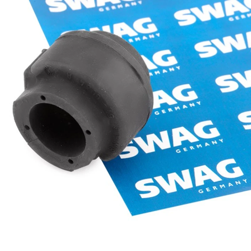 Image of SWAG 30 61 0006 Stabilizer Bushes Front Axle, Rubber Rubber Anti-roll Bar Bush Kit (1334)