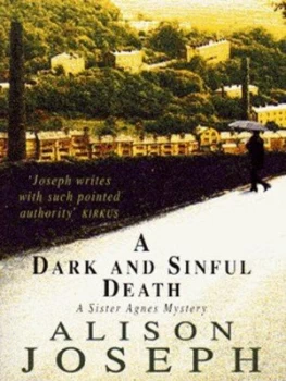 Image of A Dark and Sinful Death by Alison Joseph Paperback