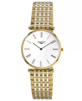 Longines La Grande Classique Quartz Two Tone Band Mens Watch L4.755.2.11.7 L4.755.2.11.7