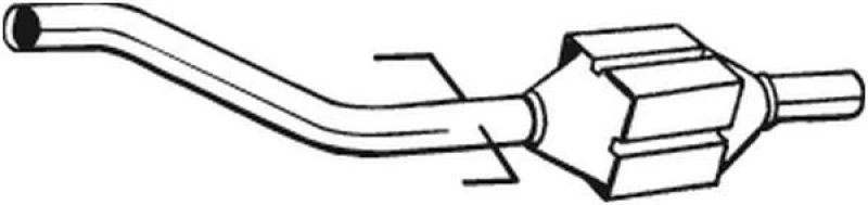 Image of Catalytic converter BOSAL 099-414