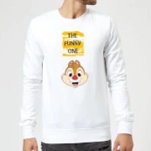 Image of Disney Chip 'N' Dale The Funny One Sweatshirt - White - L