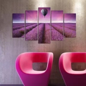 Image of 5PMDF-54 Multicolor Decorative MDF Painting (5 Pieces)