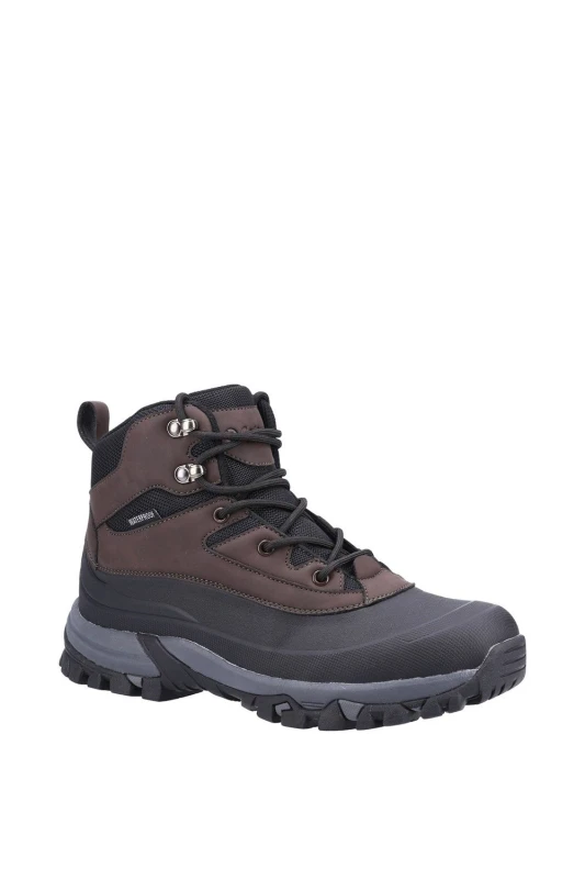 Image of Cotswold Mens Calmsden Hiking Boots in Brown Size: 10 Brown Male 10