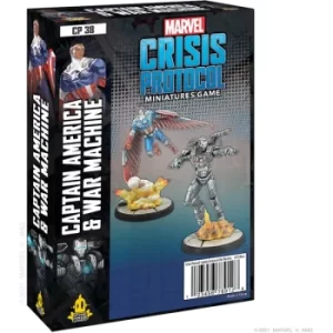Image of Captain America and War Machine: Marvel Crisis Protocol