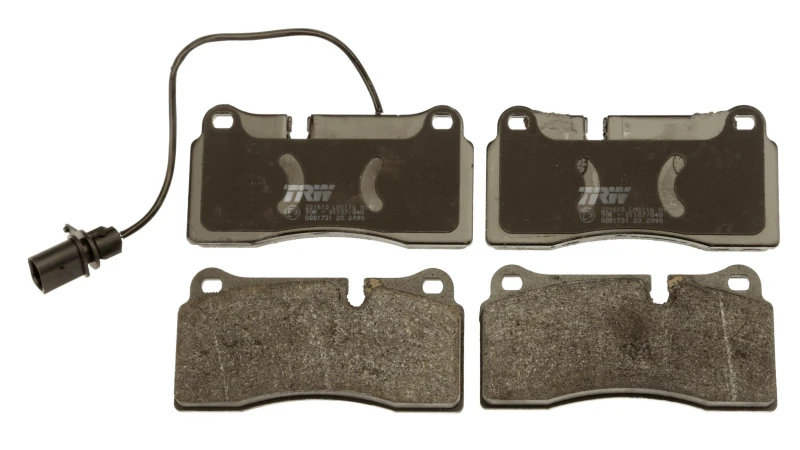 Image of TRW GDB1731 Brake pad set incl. wear warning contact Brake Pad Set,disc brake (402)