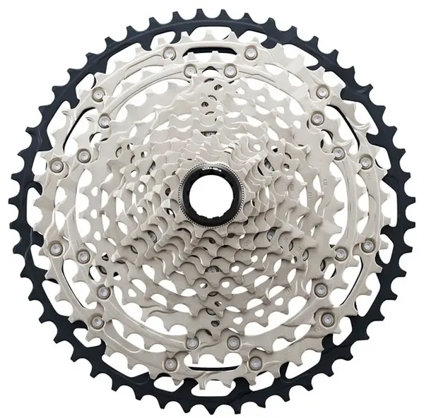 Image of Shimano CS-M7100 SLX 12-speed Cassette 10 - 51 TEETH Silver / Black