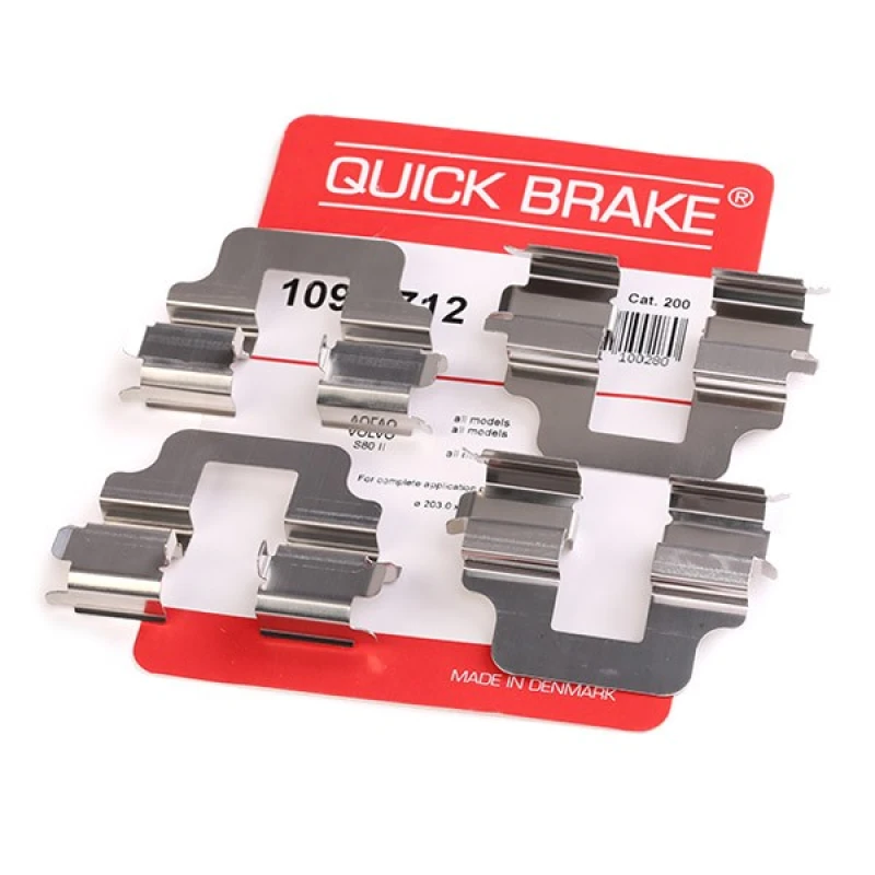 Image of QUICK BRAKE Brake pad fitting kit QUICK BRAKE 109-1712