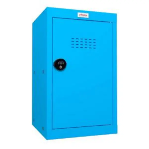 image of Phoenix CL Series Size 3 Cube Locker in Blue with Combination Lock CL0644BBC