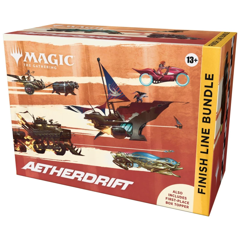 Image of Magic the Gathering Magic the Gathering Magic: The Gathering Aetherdrift Finish Line Bundle - Multi One Size Unisex