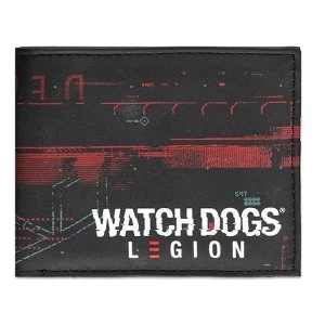 Image of WATCH DOGS Legion Glitch Logo Print Bi-fold Wallet