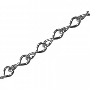 image of Faithfull Zinc Plated Jack Chain 1.6mm 2.5m