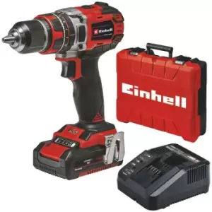 image of Einhell TE-CD 18/50 Li-I BL 18V Brushless Combi Drill with 1x 4.0Ah Battery, Charger & Case - N/A