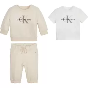 Image of Calvin Klein Jeans Monogram Starter Giftpack - White