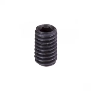 Image of Toolcraft Hexagon Socket Grub Screws DIN 916 45H M4 x 10mm Pack Of 20