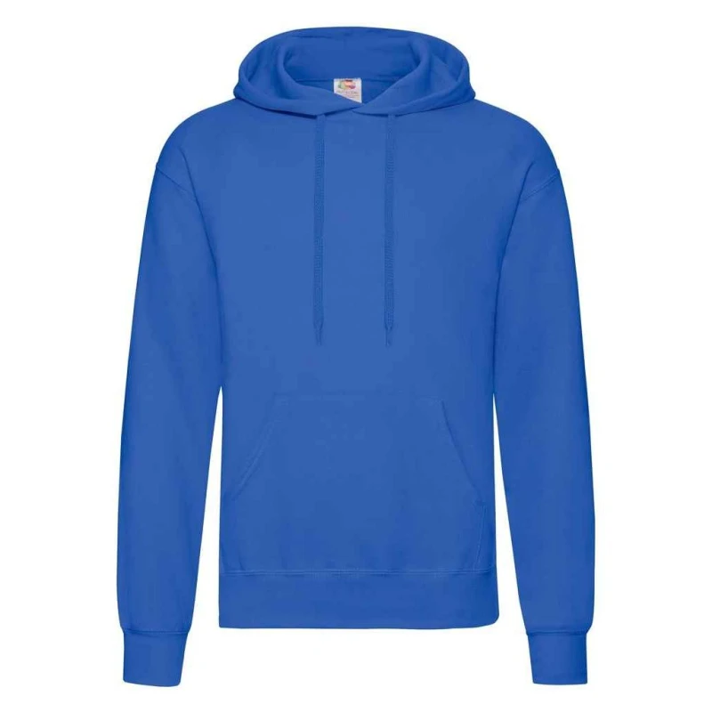 Image of Fruit Of The Loom Classic womens Hoodies in Blue