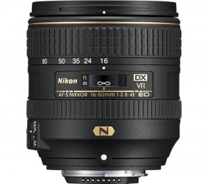 image of Nikon AF-S DX NIKKOR 16-80 mm f/2.8-4E ED VR Zoom Lens