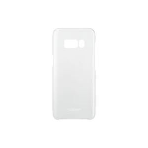 image of Samsung EF-QG950CSEGWW Galaxy S8 Clear Cover in Silver