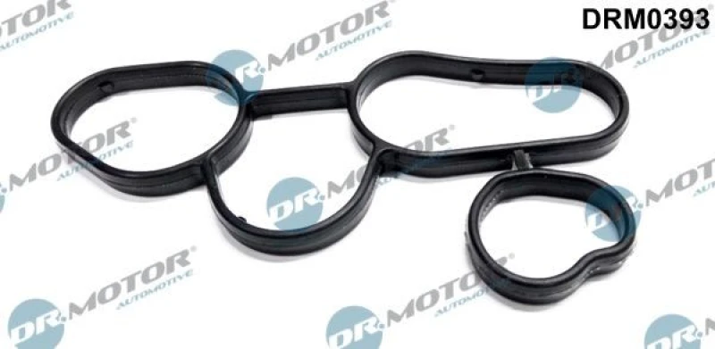 Image of DR.MOTOR AUTOMOTIVE Oil cooler gasket DR.MOTOR AUTOMOTIVE DRM0393