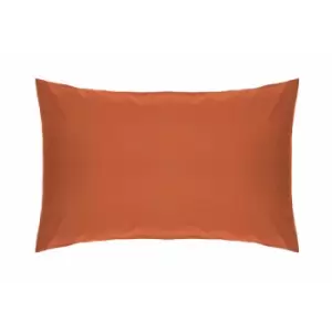 Image of Easy Care Minimum Iron Pillowcase Terracotta