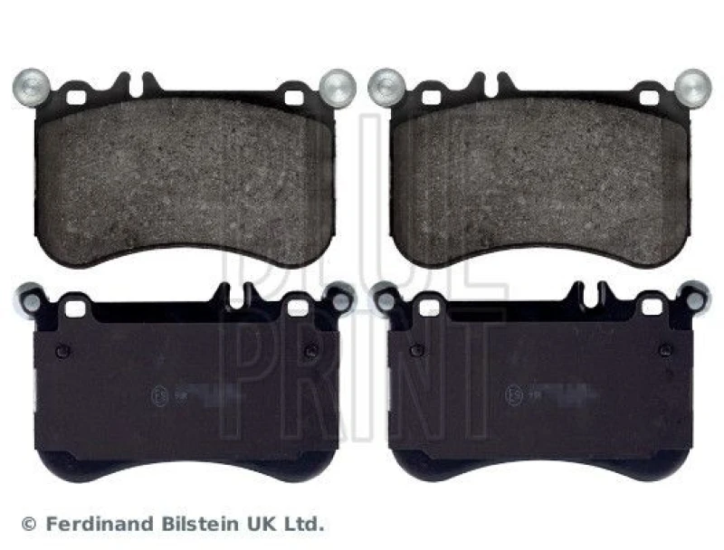 Image of Blue PRINT Brake pad set Blue PRINT ADU174267