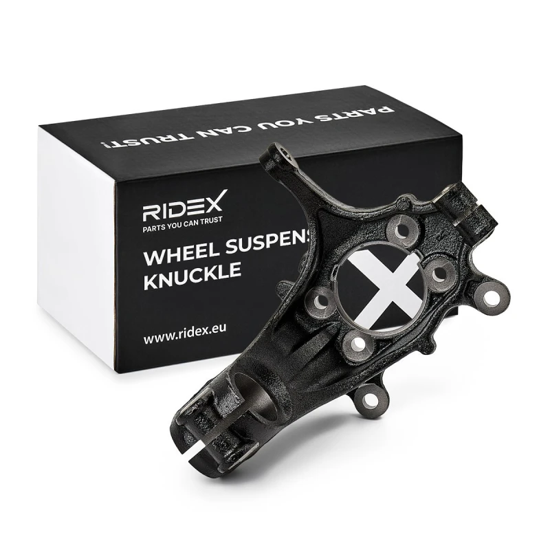 Image of RIDEX 1159S0209 Steering Knuckle Front Axle Right Stub Axle,wheel suspension (1159)