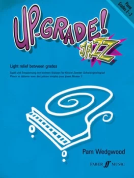 Image of up-Grade Jazz Grades 2-3 piano by Pam Wedgwood Book