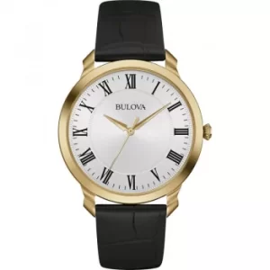 Image of Mens Bulova Quartz Classic Stainless Steel Watch