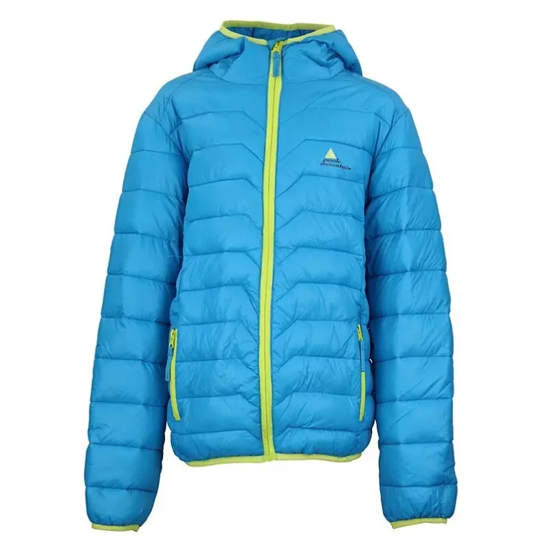 Image of Kids' puffer jacket Peak Mountain Ecaliseo Bleu Male 14 ans