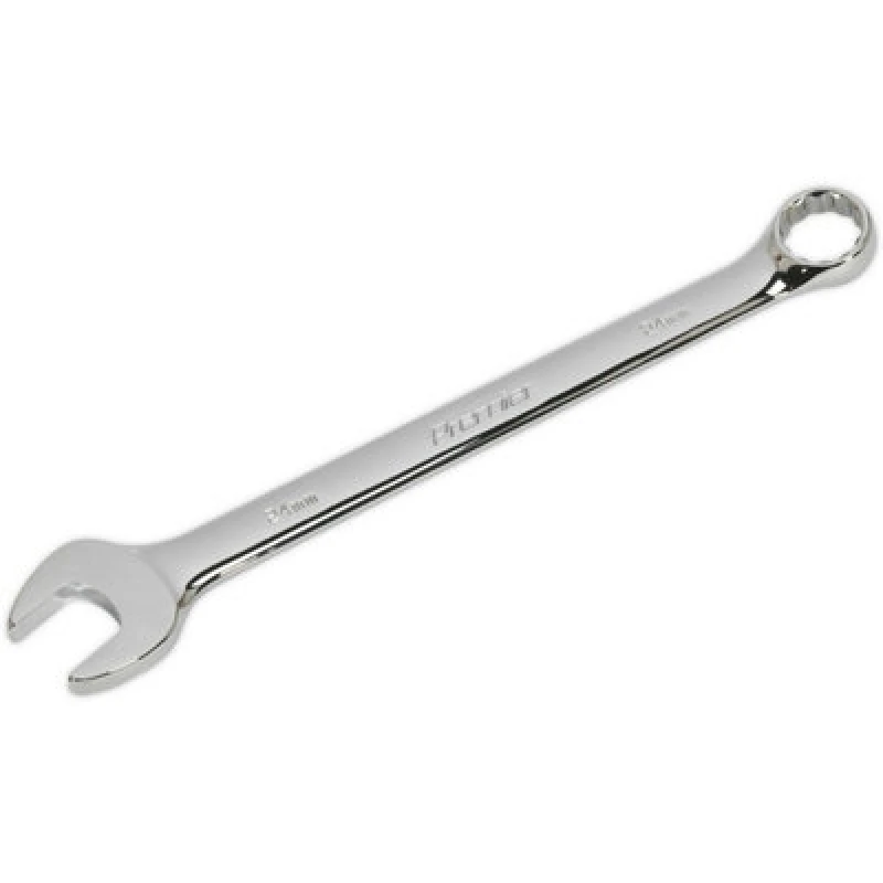 Image of Loops 24mm Steel Combination Spanner - Long Slim Design Combo Wrench - Chrome Vanadium Metallics