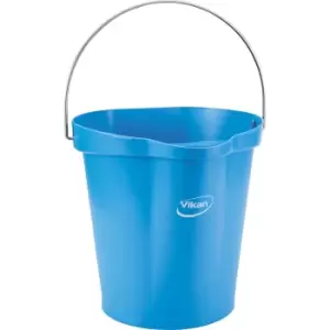 image of Vikan Bin, suitable for foodstuffs, capacity 12 l, pack of 6, blue