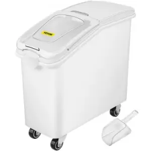 Image of 80l Mobile Ingredient Bins With Scoop Storage Bin Food Storage Plastic Kitchen
