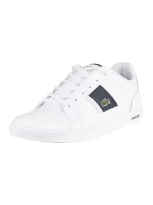 Image of Europa 0722 1 SMA Leather Trainers
