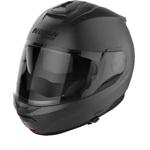 Image of Nolan N100-6 Classic N-COM 002 Flat Vulan Grey Modular Helmet Size XS