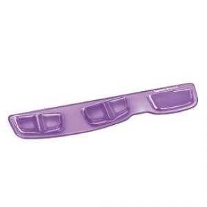 Fellowes Crystal Gel Keyboard Palm Rest Purple 9183601