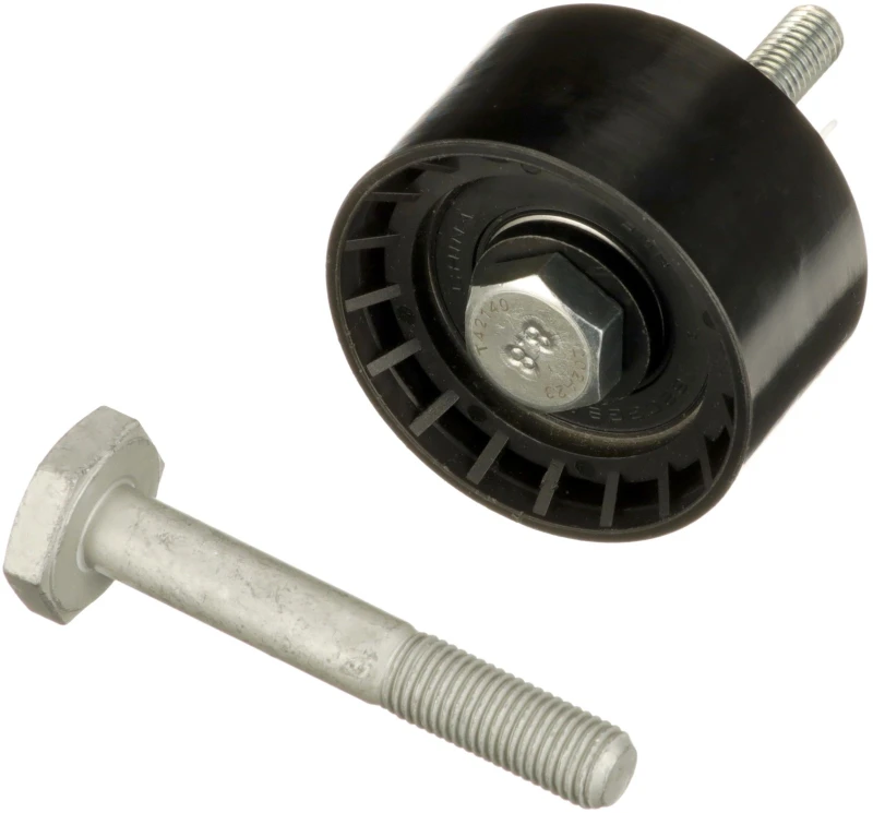 Image of GATES T42140 Deflection/Guide Pulley, timing belt Plastic Deflection/Guide Pulley,timing belt (313)