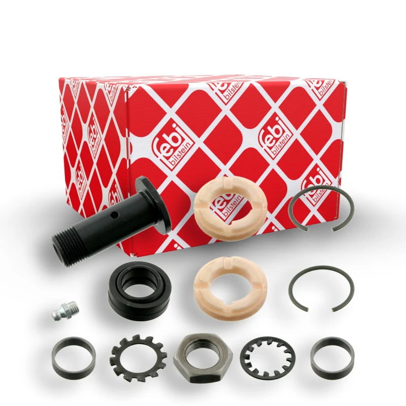 Image of FEBI BILSTEIN 05820 Anti-roll Bar Stabiliser Kit Front Axle Anti-roll Bar Stabiliser Kit (2067)