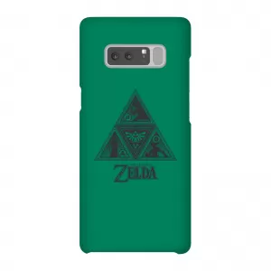 Image of Nintendo The Legend Of Zelda Triforce Phone Case - Samsung Note 8 - Snap Case - Gloss