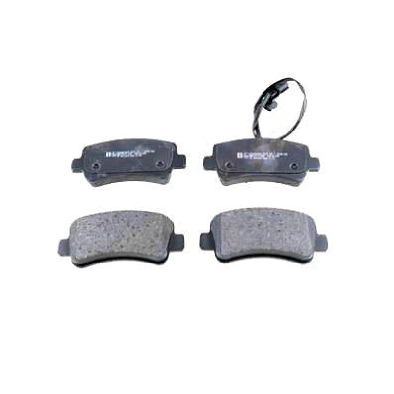 Image of ZIMMERMANN 25112.180.1 Brake pad set Rear Axle, incl. wear warning contact, Photo corresponds to scope of supply Brake Pad Set,disc brake (402)
