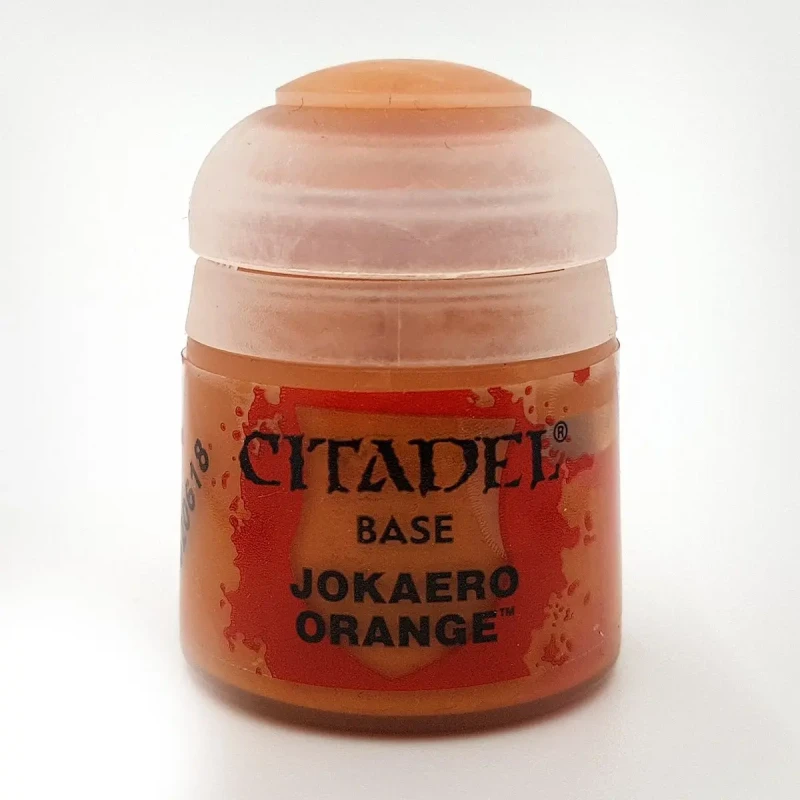 Image of Citadel Games Workshop Colour Base: Jokaero Orange (12ml) Paint Multi