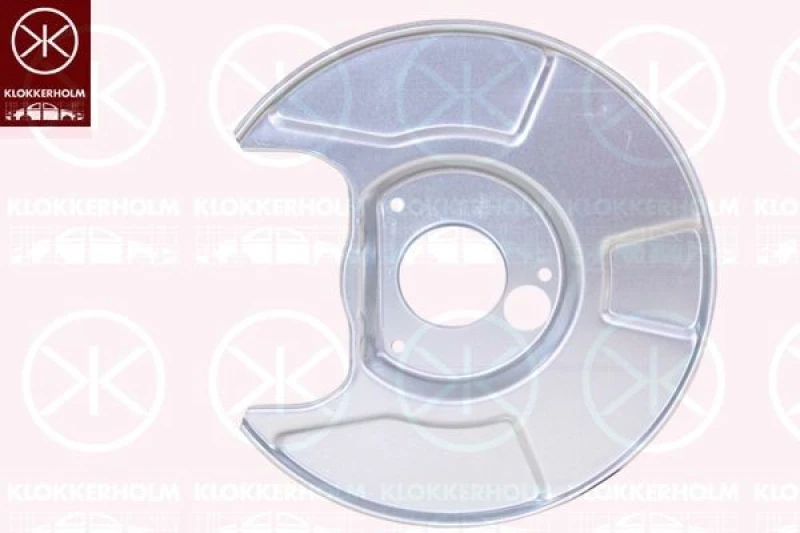 Image of KLOKKERHOLM Brake disc backing plate KLOKKERHOLM 2938877