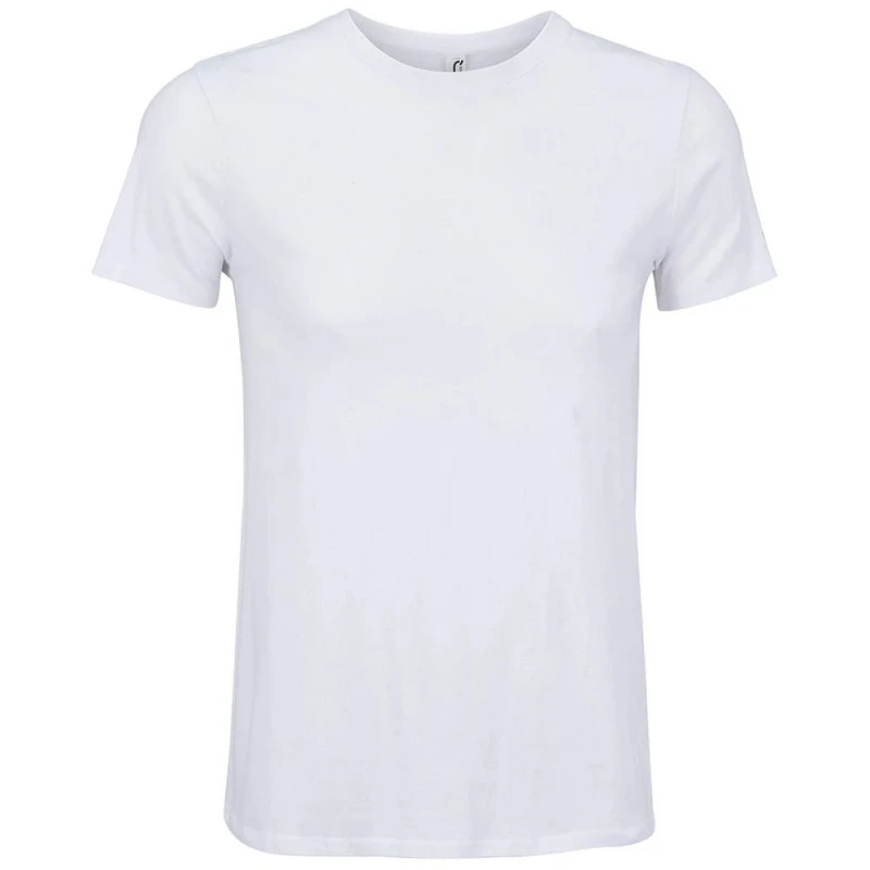 Image of SOL'S Mens Titan T-Shirt in White Size: XS White Male XS