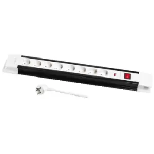 Image of LogiLink LPS207 power extension 3m 8 AC outlet(s) Black, White