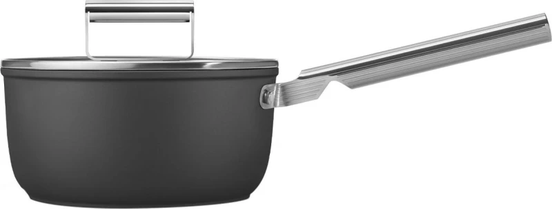 Image of Smeg 50's Style Saucepan 20cm - Black