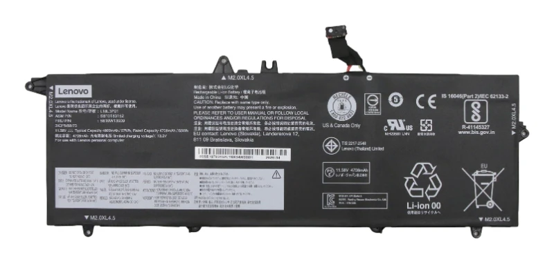 Image of Lenovo 5B10W13909 laptop spare part Battery