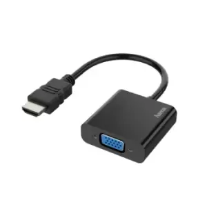 Image of Hama Video Adapter HDMI Plug VGA Socket Audio Socket Full-HD 1080p