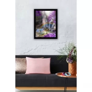 Image of SC0143 Multicolor Decorative Framed MDF Painting
